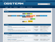Tablet Screenshot of forum.ogsteam.fr